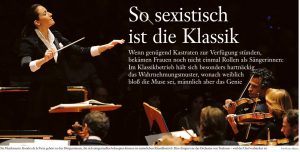 A View from Germany: Classical Music is so Sexist