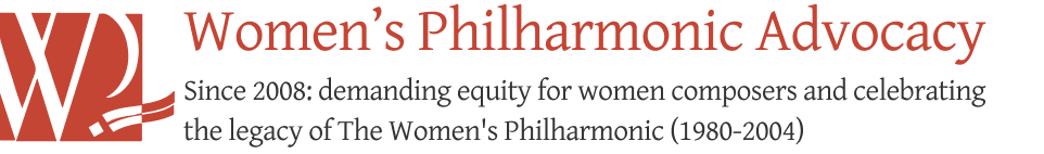 Women's Philharmonic Advocacy